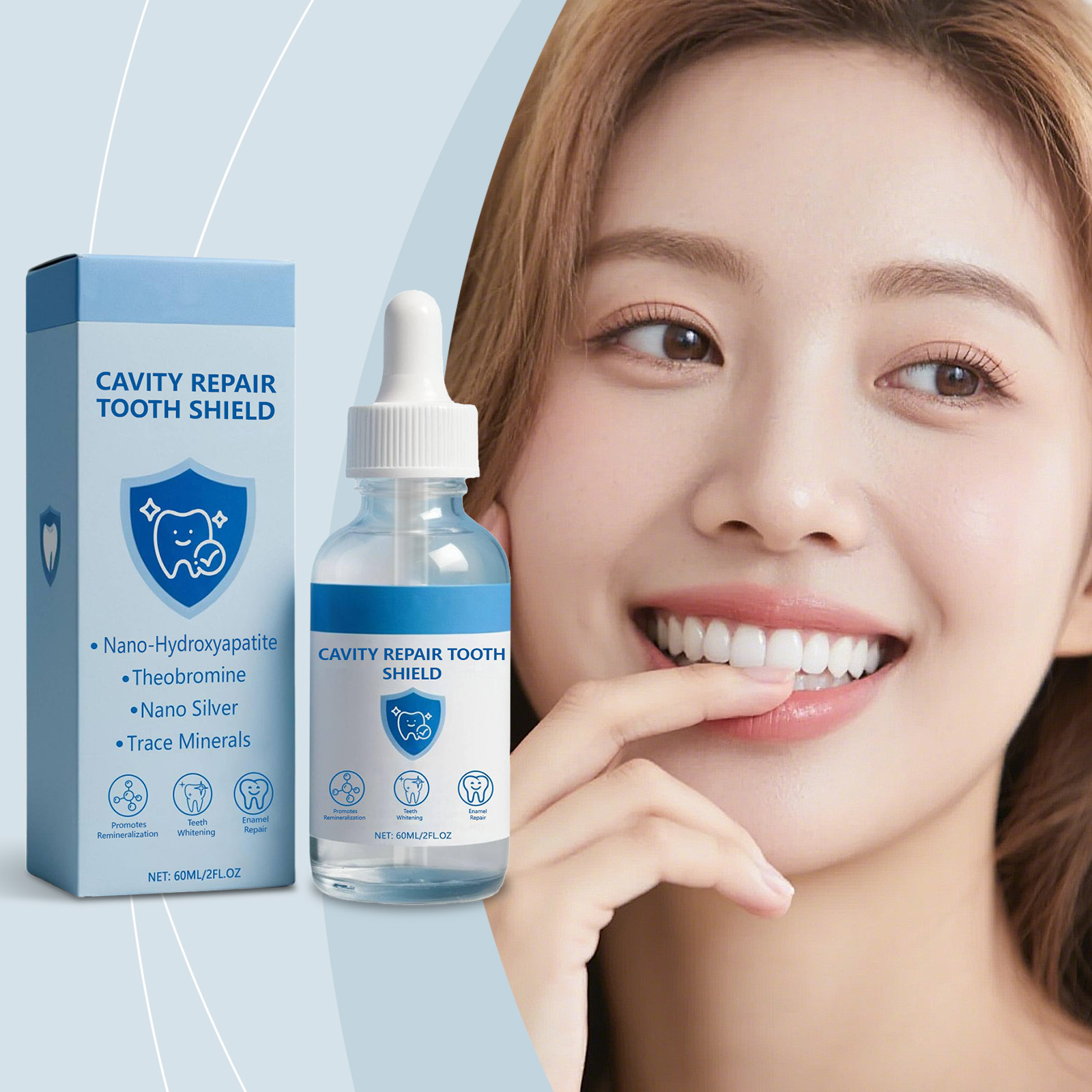 Teeth Whitening Serum - Soro de dente para reparo de