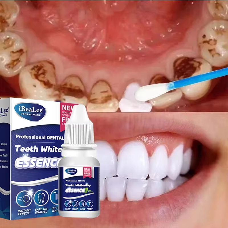 Teeth Whitening Serum - Essência para Clareamento Dental, Remove Manchas