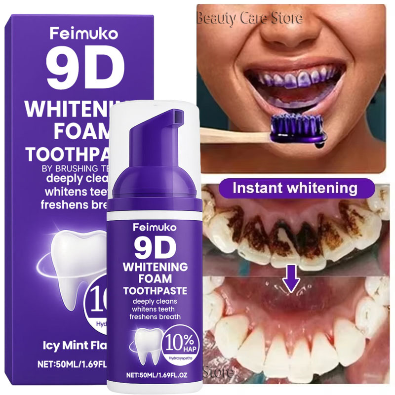 Teeth Whitening Best - Pasta de Dente Roxa 9D para