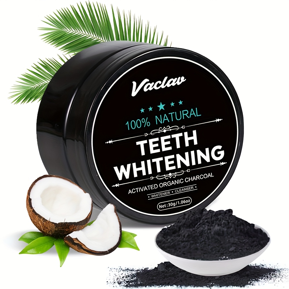 Teeth Whitening Filter - Pó de clareamento dental de carvão