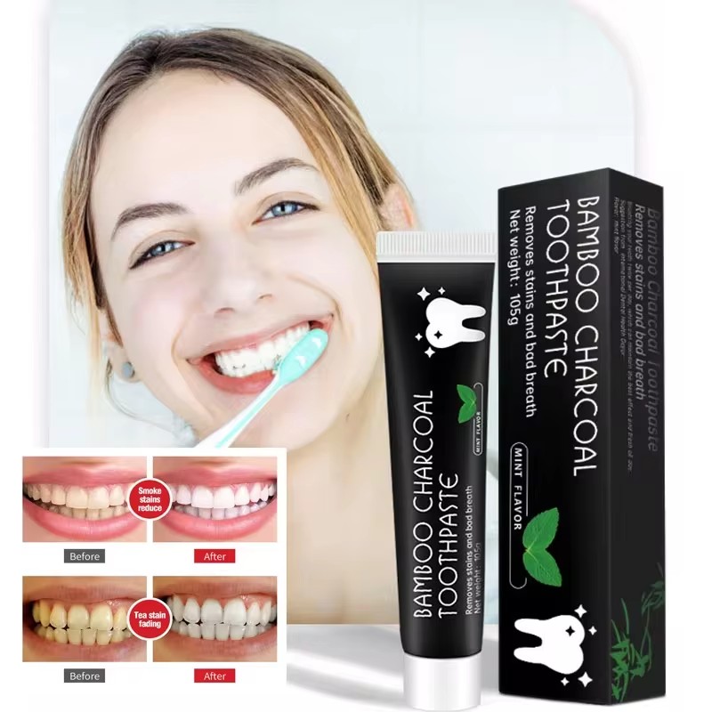 Teeth Whitening Filter - Pasta de Dente Clareadora com Carvão