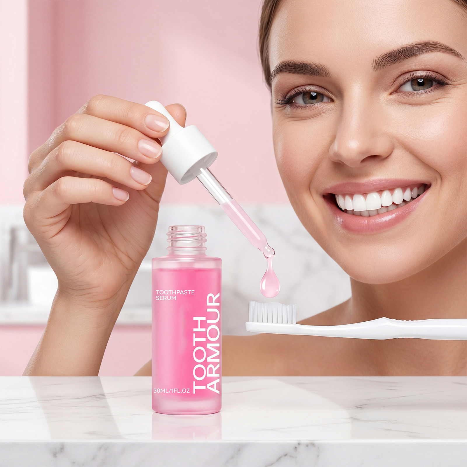 Teeth Whitening Serum - Sérum Clareador Dental de Nano-Hidroxiapatita: Limpeza