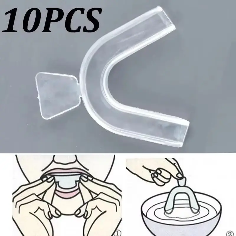 Teeth Whitening For Trays - 10 Peças Protetor Bucal de Silicone