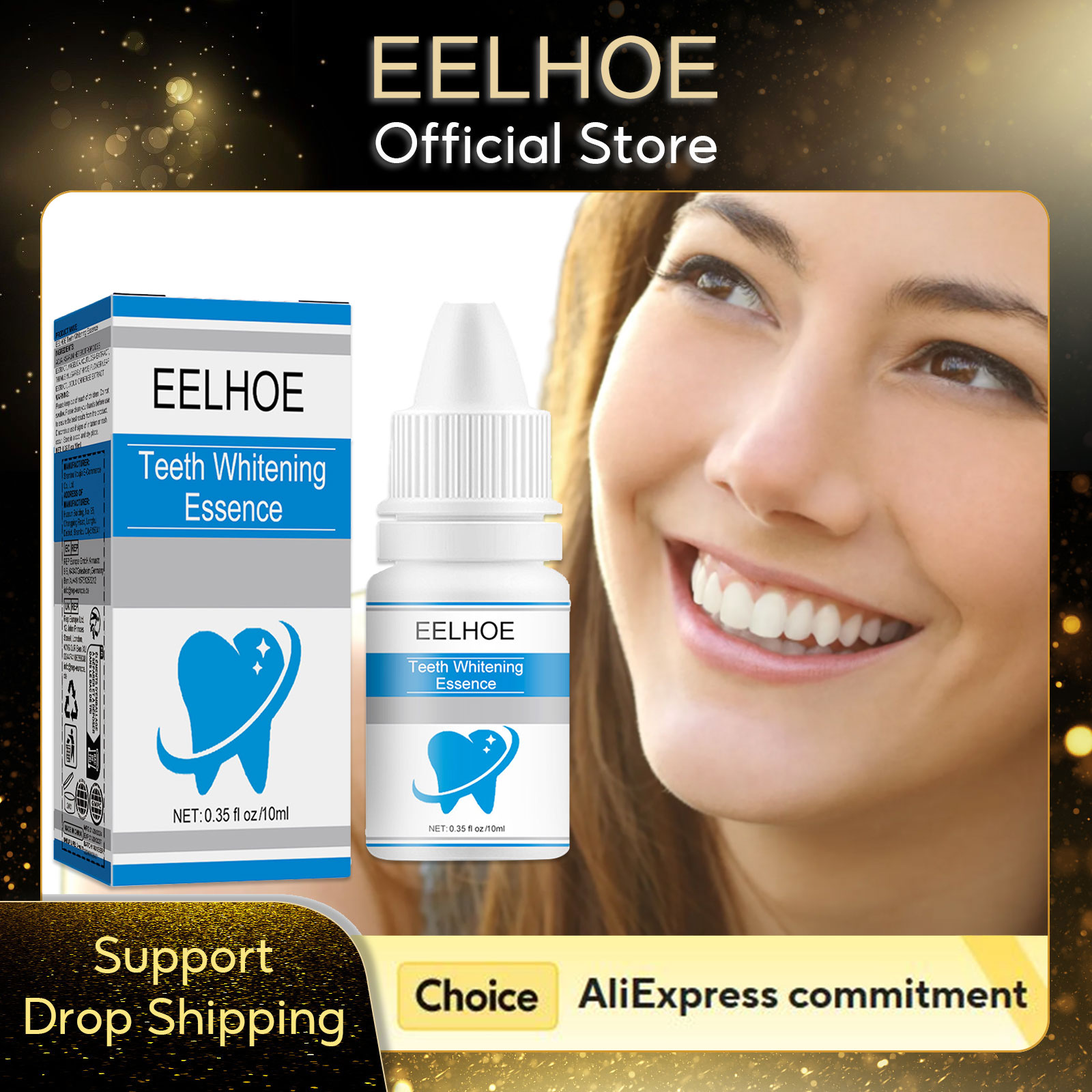 Eelhoe soro de clareamento den - Teeth Whitening Serum avaliação e preço
