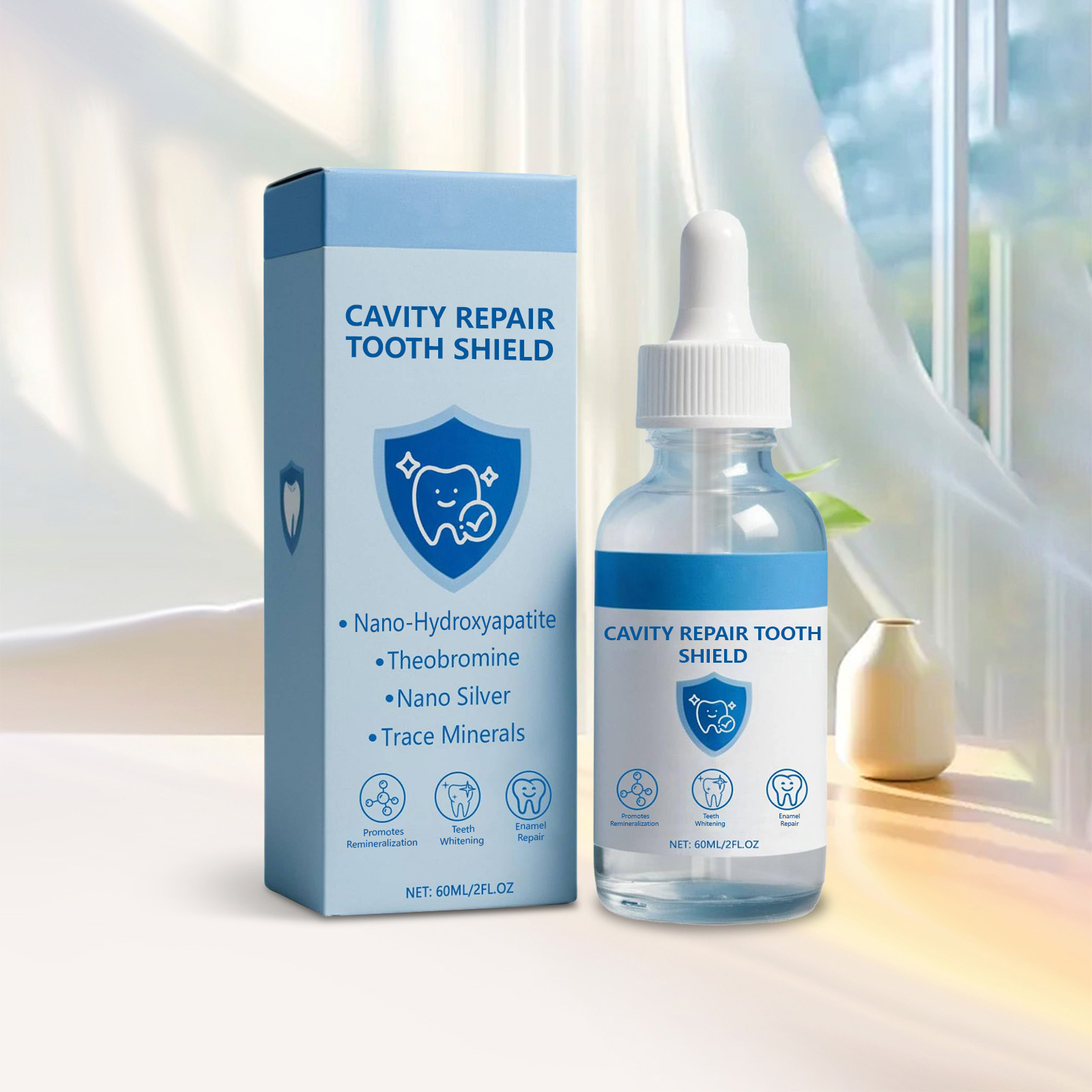 Soro de dente para reparo de c - Teeth Whitening Serum avaliação e preço