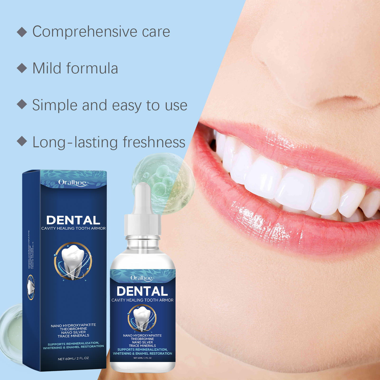 Sérum Líquido Clareador de Den - Teeth Whitening Serum avaliação e preço