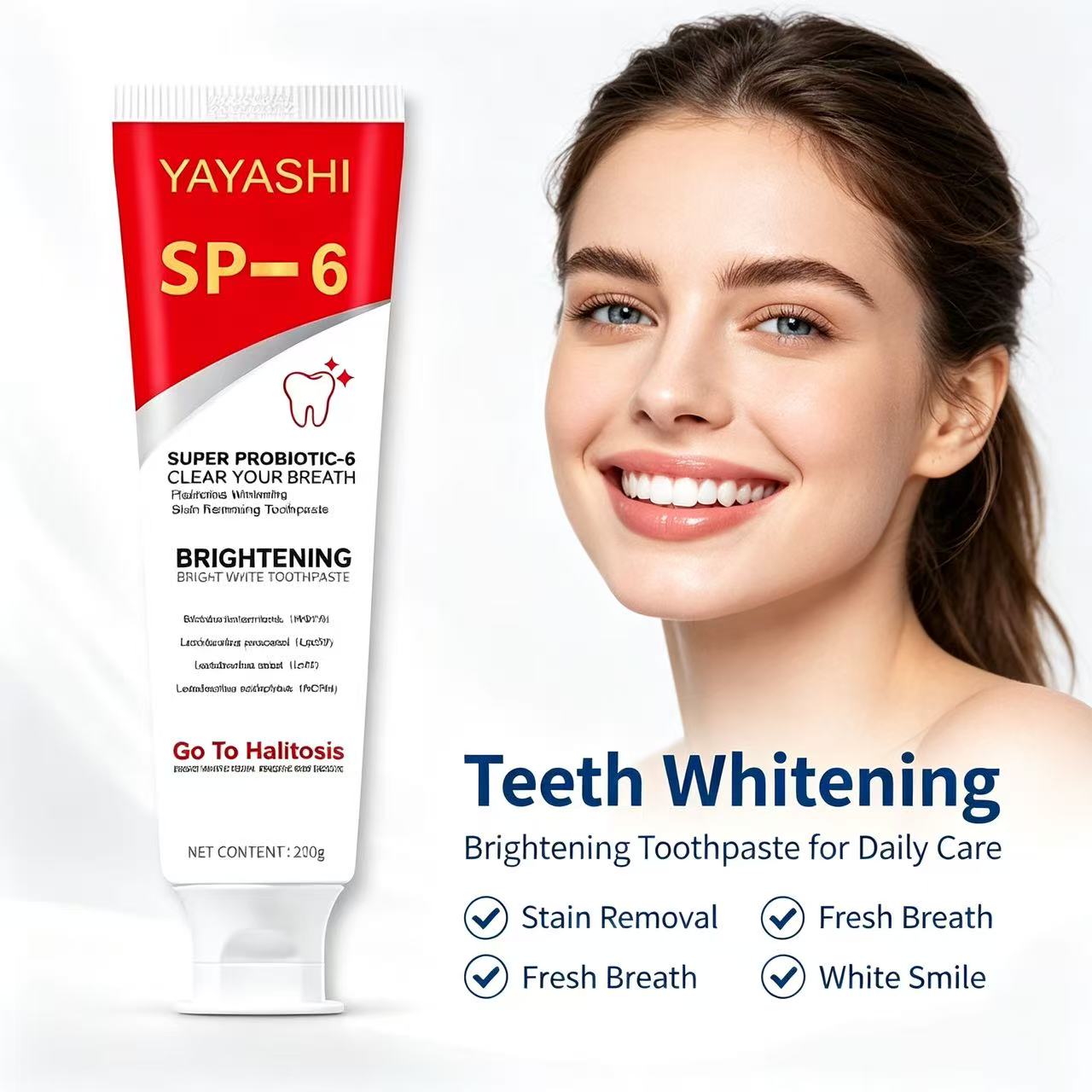 Pasta de Dente Probiótica Sp-6 - Teeth Whitening Best avaliação e preço