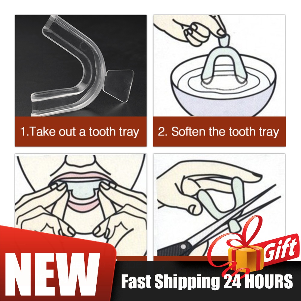 Conjunto de 2/4 Peças de Prote - Teeth Whitening With Braces avaliação e preço