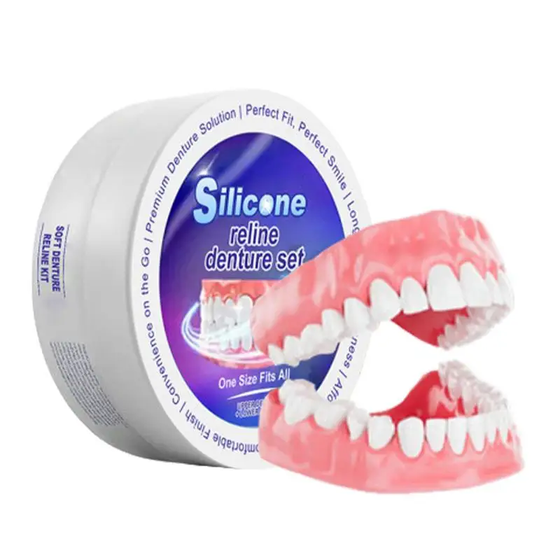 Conjunto de dentadura de silic - Teeth Whitening With Braces avaliação e preço