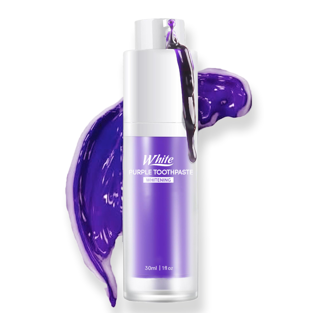 Pasta de Dente Clareadora Roxa - Teeth Whitening Serum avaliação e preço