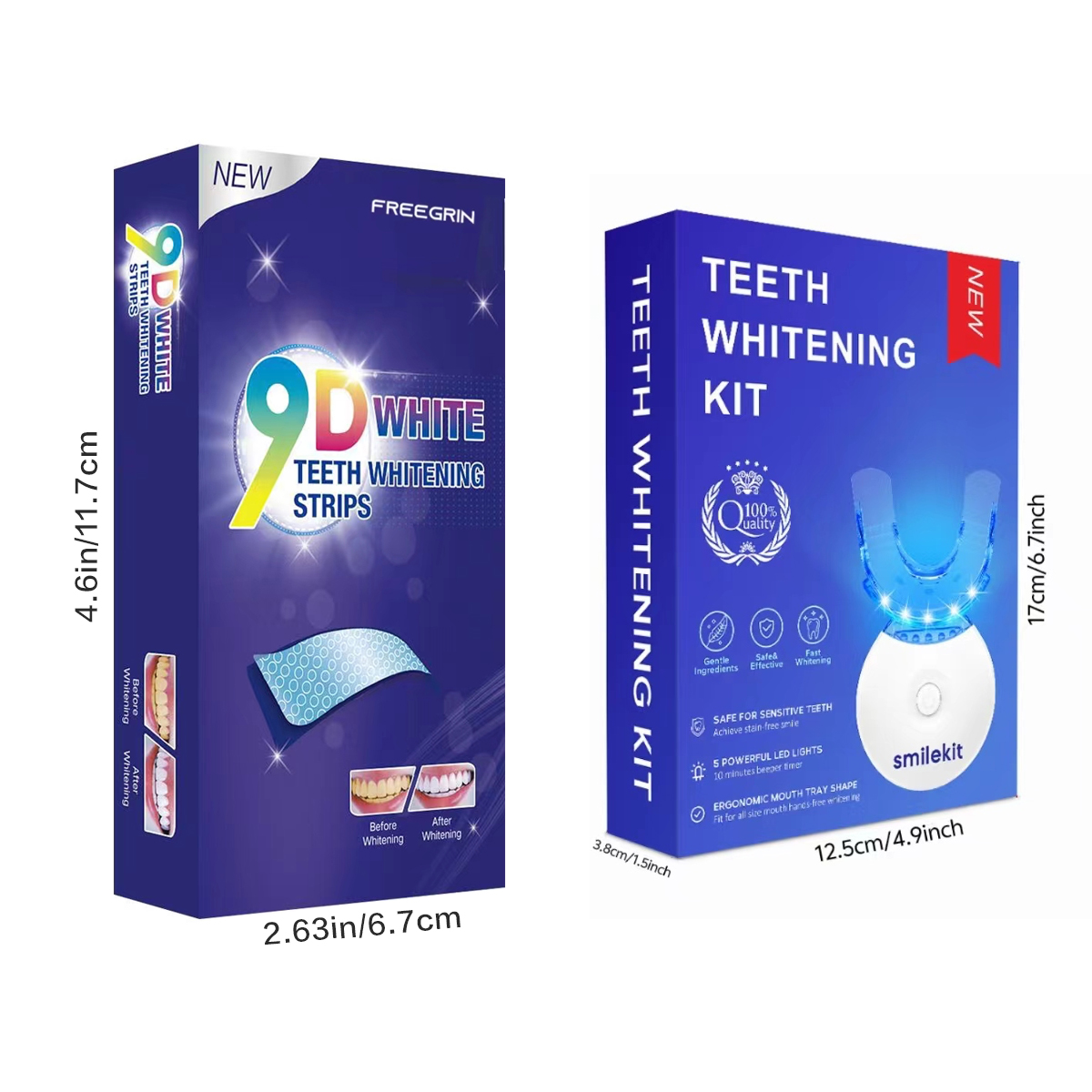 Kit de branqueamento de dentes - Teeth Whitening Mouthwash avaliação e preço