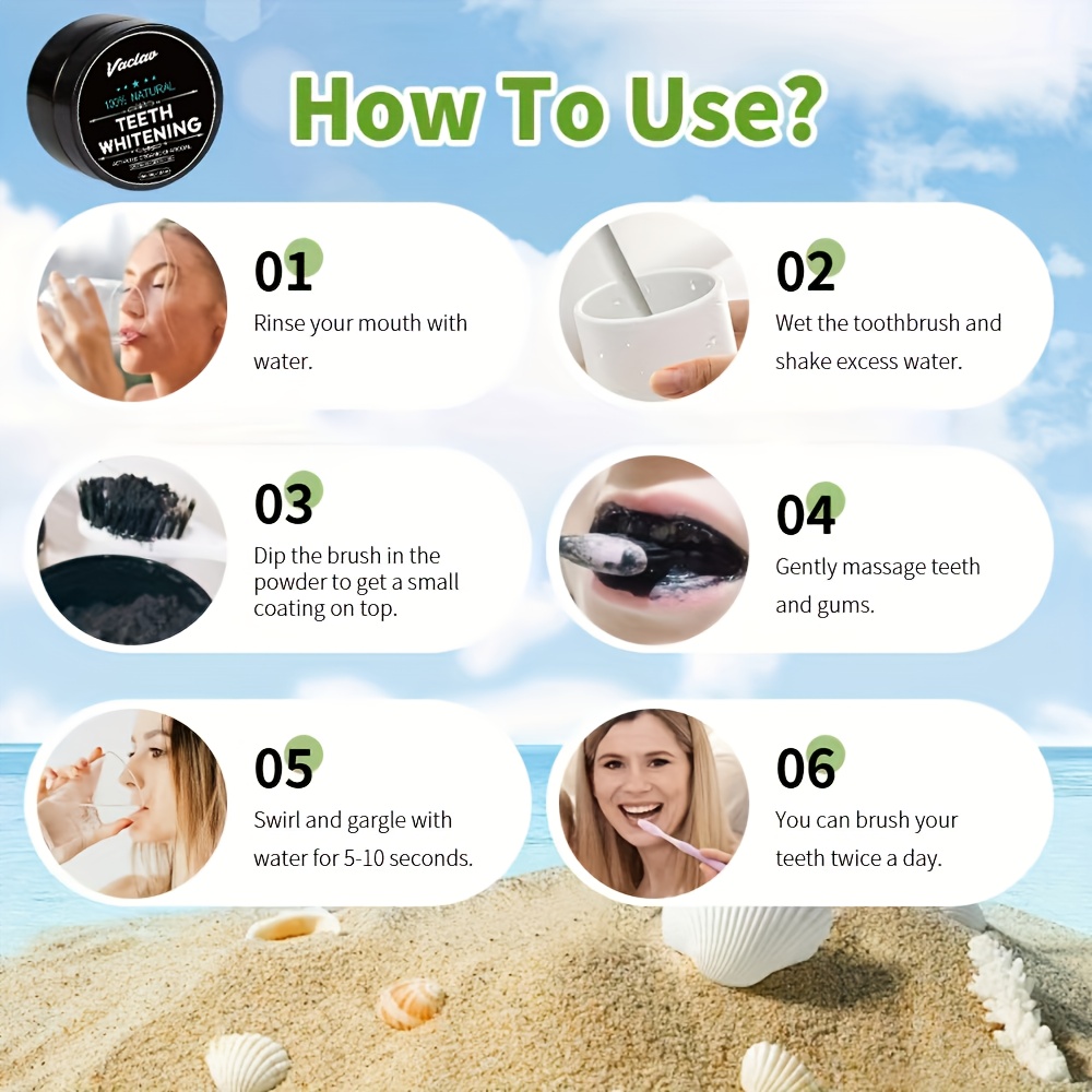 Pó de clareamento dental de ca - Teeth Whitening Filter avaliação e preço