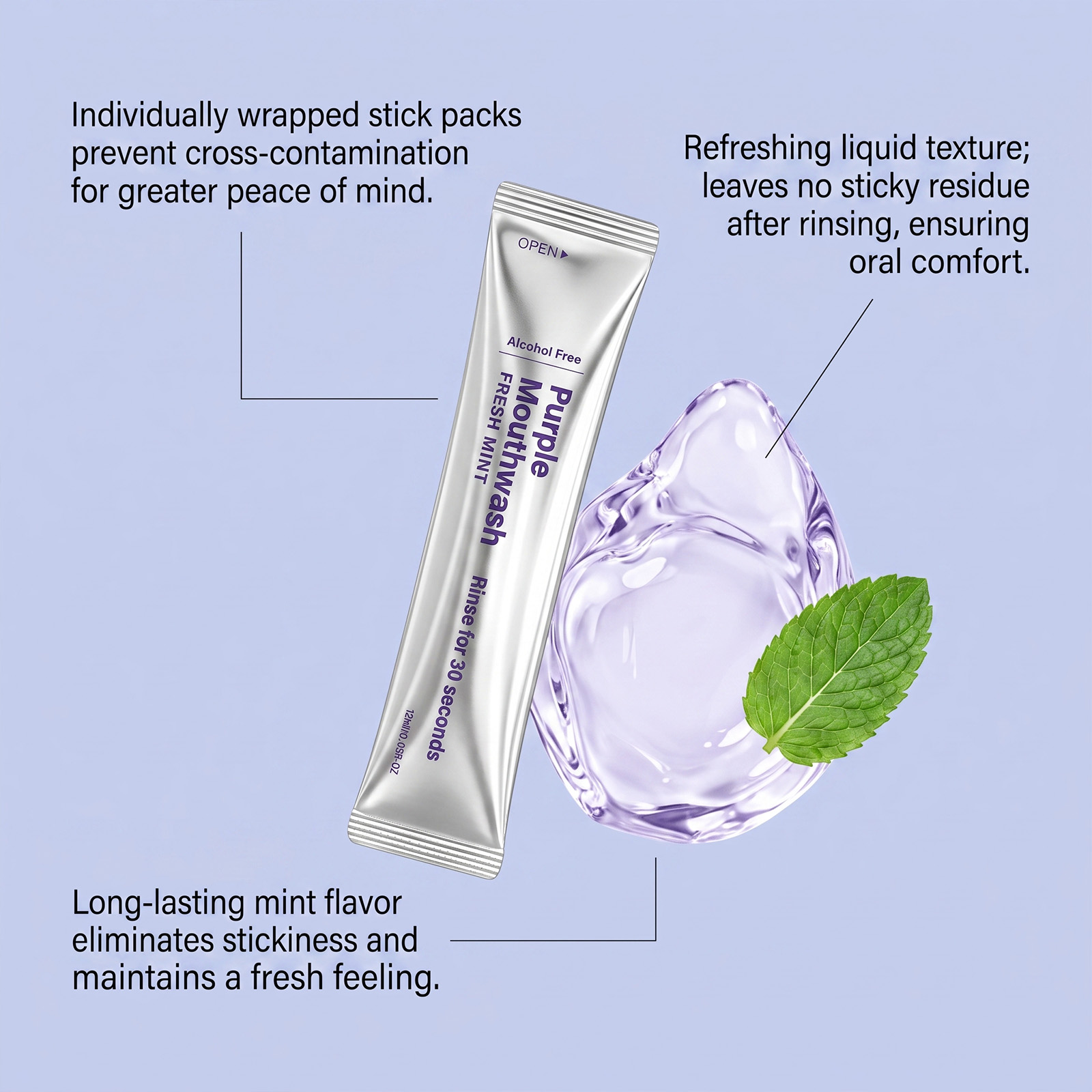 Pacote com 20 Enxaguantes Buca - Teeth Whitening Mouthwash avaliação e preço